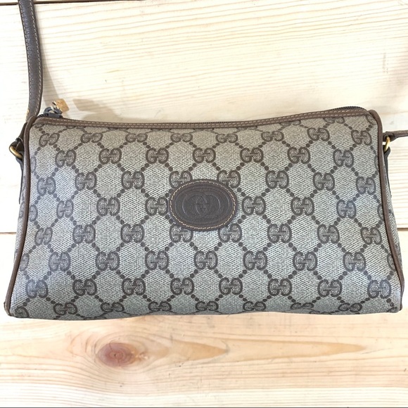 Gucci vintage coated monogram small purse bag - Picture 2 of 16